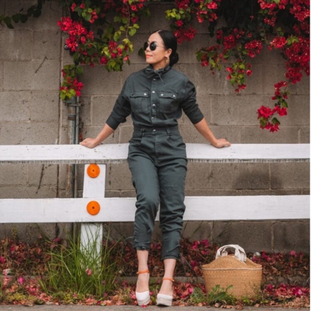 MVP WARDROBE DENIM JUMPSUIT